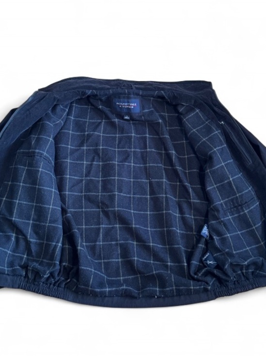 Roundtree & Yorke Men's Black Lightweight Zip Jacket - Picture 5 of 7